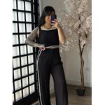 Conjunto Marrant Bordado Flavia 372 - Preto C024