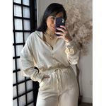 Conjunto Linho C/ Brilho Ravena 3341 - Bege C018