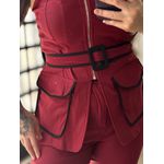 Conjunto Calça Viscose Luana 3278 - Vinho C057