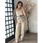 Conjunto Calça Viscose Luana 3278 - Bege C057