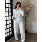 Conjunto Rendado Jade M031 - Azul C064