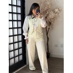 Conjunto Rendado Jade M031 - Amarelo C064