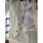 Conjunto Rendado Jade M031 - Amarelo C064