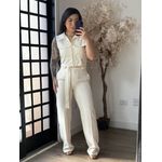 Conjunto Calça Aysha A002 - Branco C058