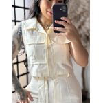 Conjunto Calça Aysha A002 - Branco C058