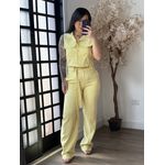 Conjunto Calça Aysha A002 - Amarelo C058