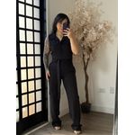 Conjunto Calça Aysha A002 - Preto C058