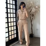 Conjunto Calça Aysha A002 - Nude C058