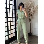 Conjunto Calça Aysha A002 - Verde C058