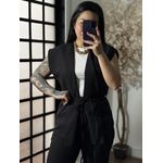 Conjunto Alfaiataria Kimono 61009 - Preto 