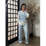 Conjunto Linho Marly 61022 - Azul Claro C025