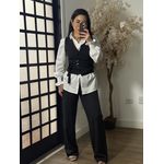 Conjunto Linho Marly 61022 - Preto C025