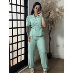 Conjunto Calça Marrant Naomi 1024 - Verde Água C095
