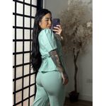 Conjunto Calça Marrant Naomi 1024 - Verde Água C095