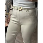 Calça Sarja C/ Cinto Nalu XY081 - Off C0127