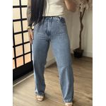 Calça Jeans Wide Leg com Brilho 1643 C25