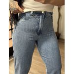 Calça Jeans Wide Leg com Brilho 1643 C25