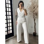 Macacão Longo Marrant Aurora 1008 - Branco C041