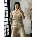 Macacão Longo Marrant Aurora 1008 - Bege C041