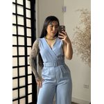 Macacão Longo Marrant Aurora 1008 - Azul C041 