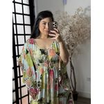 Vestido Manga Flayer 3891 - Estampado 01