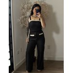 Conjunto Linho Bordado SD1624 - Preto C026