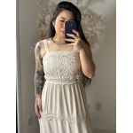 Vestido Bordado Lilla SD1605 - Bege C044