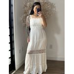 Vestido Bordado Lilla SD1605 - Branco C044