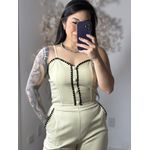 Conjunto Calça Bordado Mel SD1631 - Verde C037