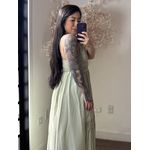 Vestido Bordado Maelle SD1625 - Verde Claro C043