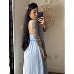 Vestido Bordado Maelle SD1625 - Azul C043