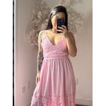 Vestido Bordado Maelle SD1625 - Rosa 