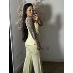 Conjunto Calça Tyna 1023 - Amarelo Manteiga C030