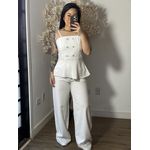Conjunto Calça Tyna 1023 - Branco C030