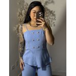 Conjunto Calça Tyna 1023 - Azul C030