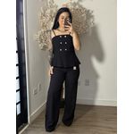 Conjunto Calça Tyna 1023 - Preto C030