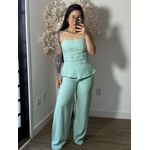Conjunto Calça Tyna 1023 - Verde Agua C030