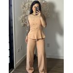 Conjunto Calça Tyna 1023 - Nude C030