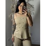 Conjunto Calça Tyna 1023 - Bege C030
