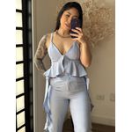 Conjunto Calça Roseli 366- Azul 