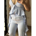 Conjunto Calça Roseli 366- Azul 