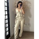 Conjunto Calça Roleli 366 - Areia 