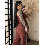 Conjunto duas listras Rosana 1500 - Marrom Escuro 