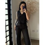 Conjunto duas listras Rosana 1500 - Preto 