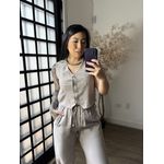 Conjunto duas listras Rosana 1500 - Cinza 