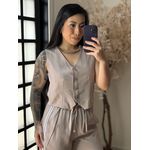 Conjunto duas listras Rosana 1500 - Cinza 