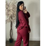 Conjunto Linho Kalina LV3386 - Vinho C022