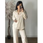 Conjunto Linho Kalina LV3386 - Bege C021