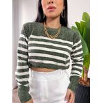 Blusa Lã Mouse Bruna 2410 - Verde 