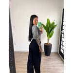 Calça Linho Carla SD06- Preto 